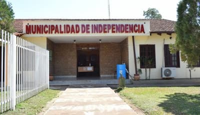 Cierran municipalidad de Independencia por amenaza con arma de fuego