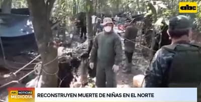 Reconstruyen enfrentamiento donde fallecieron dos niñas en el norte