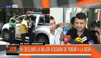 Pareja de sospechosa asegura que nada sabía sobre robo de recién nacida