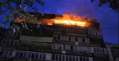 Con una nueva táctica, Rusia lanzó drones desde varias direcciones contra Kyiv