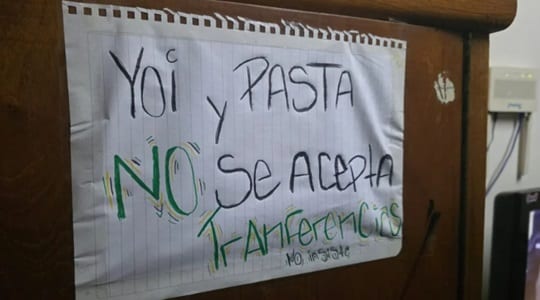 Vendía drogas y exhibía un cartel que aclaraba: “No acepto transferencias”