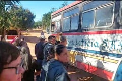 Guerra por pasajeros entre líneas de Ñemby