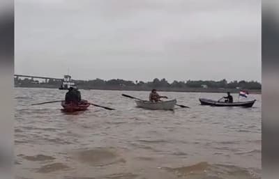 Pescadores bloquean río en protesta contra extracción ilegal