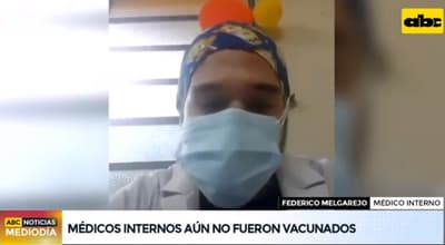 Médicos residentes piden ser vacunados