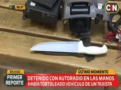 Policía detiene a tortolero en plena acción