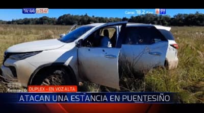 Reportan dos muertos tras ataque a estancia en Puentesiño
