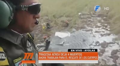 Video retrata trabajos de rescate de cuerpos en Ayolas