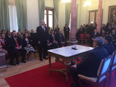 Ministro del Interior juró oficialmente y anuncia cambios