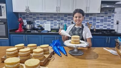 El niño pastelero que busca hacer historia por Paraguay