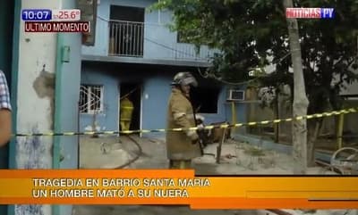 Hombre es sospechoso de asesinar a su nuera