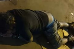 Conductor ebrio se quedó dormido en plena calle de Luque