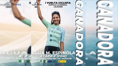 Agua Marina Espínola hace historia en Vuelta Castilla-La Mancha