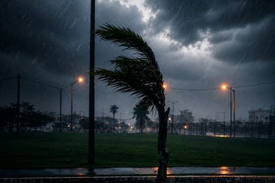 Meteorología alerta sobre tormentas y vientos fuertes desde este martes