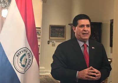 En su mensaje, Cartes habla de la pobreza que no supo reducir