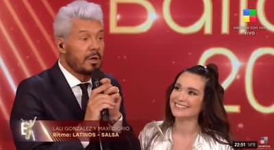 Lali González brilla en su debut en el Bailando de Argentina
