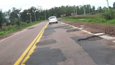 Seis empresas ofertan para obras urgentes en ruta PY01