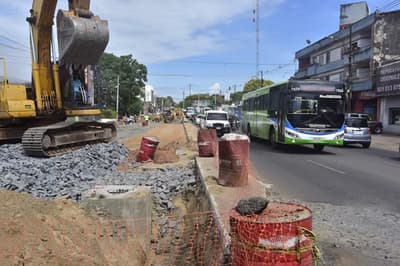 Obras en Eusebio Ayala amenazan con colapsar el inicio escolar