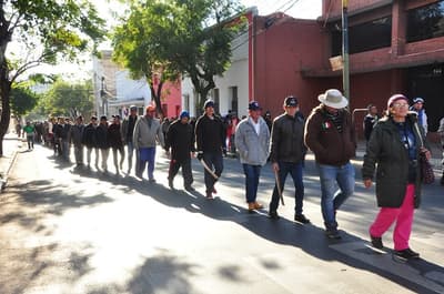 Retoman marcha campesina