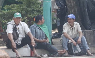 Campesinos no dan paso atrás en su lucha