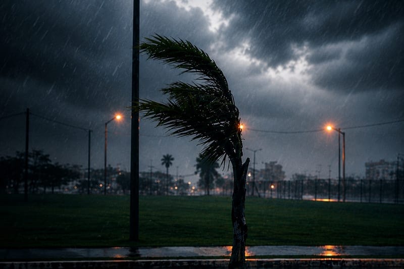 Meteorología alerta sobre tormentas y vientos fuertes desde este martes