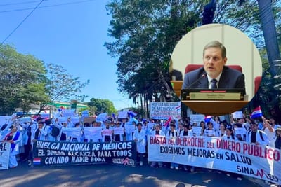 Senadores median en la huelga de médicos del sector público
