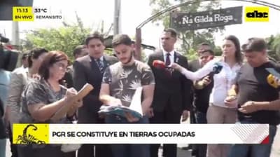 “Ocupantes vip” aseguran que Indert les cedió las tierras
