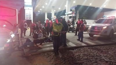 Pasajero cayó de colectivo en San Lorenzo