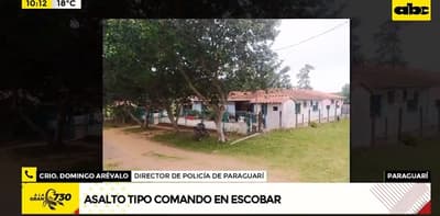 Reportan asalto tipo comando en casa de un concejal de Paraguarí