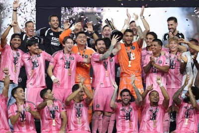 Matías Galarza logra su primer título con el Inter Miami junto a Messi