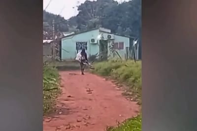 Cayó Kakaroto: robaba casas y dejaba un asqueroso sello
