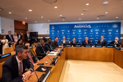 Peña apoya a Trump en el Escudo de las Américas