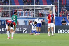 Cerro Porteño ganaba 2-0 y terminó empatando con Ameliano
