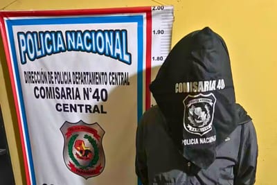 Policía fue detenido tras disparar y agredir a su pareja en Ypané