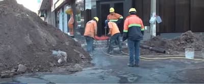Calles cerradas por obras eléctricas en el microcentro