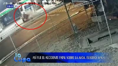 Violento accidente deja como saldo un muerto y un herido en Asunción