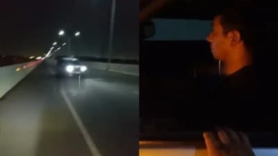 Evitan posible tragedia: pareja dormía en un puente