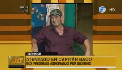 Sicarios ultiman a dos hombres en Capitán Bado