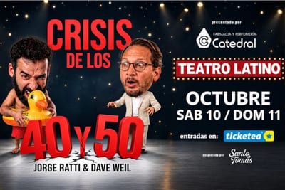 Ratti y Weil vuelven con “Crisis de los 40 y 50”