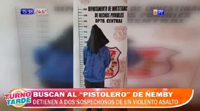 Detienen a dos sospechosos del asalto a bombero en Ñemby