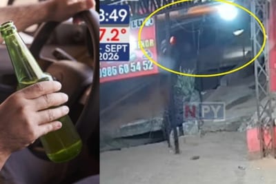 Murió guardia atropellado mientras esperaba el micro