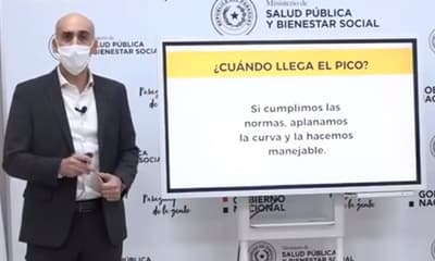 “Es muy probable” que estemos en el pico, afirma Mazzoleni