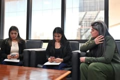 Denunciantes de Zenaida Delgado reciben garantías de Bachi Núñez