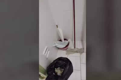 Hospital de Trauma: familiares denuncian falta de limpieza