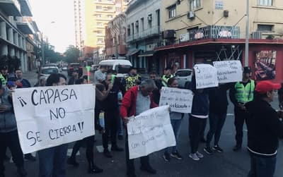 Crisis en CAPASA: 150 funcionarios sin pago ni aporte