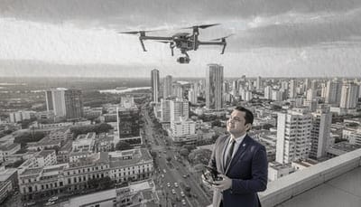 Asunción: Bello busca vigilar a contribuyentes con drones para mejorar recaudación