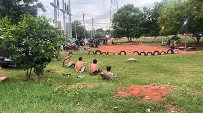 Más de 700 policías irrumpen en el Pantanal de Lambaré