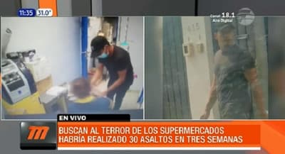 Buscan a sospechoso de perpetrar 30 asaltos en tres semanas