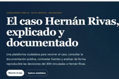 Habilitan web con expedientes de Hernán Rivas en el JEM