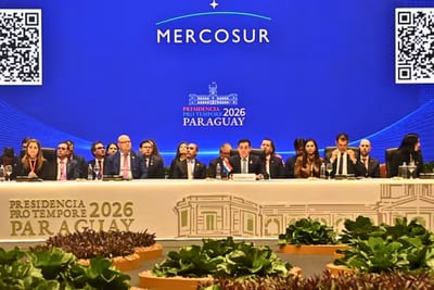 Cumbre del Mercosur en Asunción reúne a siete presidentes de la región