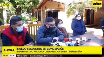 Familiares de secuestrado piden prueba de vida